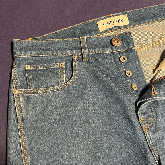 Lanvin Twisted Seam jeans - Picture 5 of 9